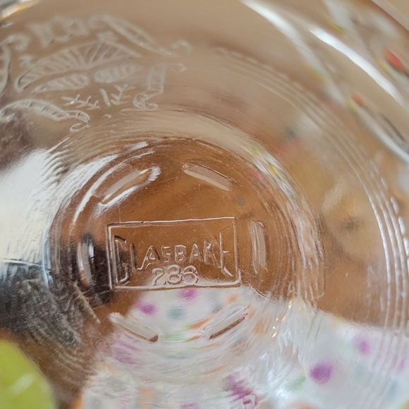 Vintage Ramekin Custard Dishes ~  Fire King (blue) &  GlasBake (2-clear)~ Salsa - Picture 6 of 9